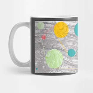 Wheels within Wheels Marbled Mug